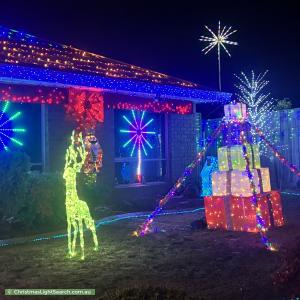 Christmas Light display at 19 Granite Drive, Langwarrin
