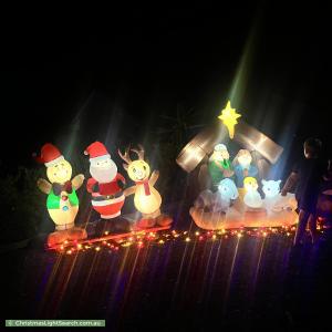 Christmas Light display at 31 O'Connor Circuit, Calwell