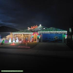 Christmas Light display at 32 Goldsbrough Entrance, Helena Valley