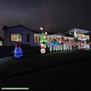 Christmas Light display at 21 Lavarack Crescent, Buderim