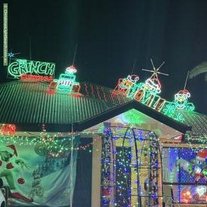 Christmas Light display at 7 Leicester Court, Kippa-Ring