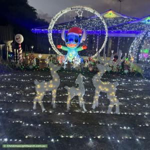 Christmas Light display at 5 Coongan Court, Heathridge