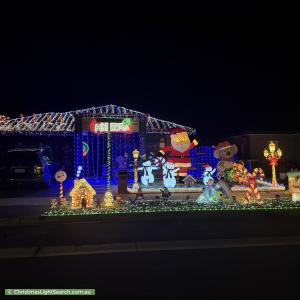 Christmas Light display at 64 Emerald Drive, Angle Vale
