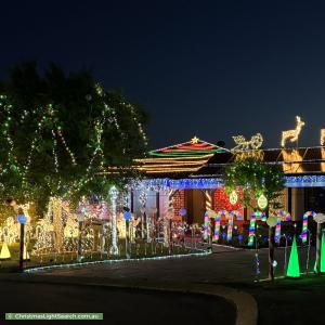 Christmas Light display at 10 Hope Place, Waikiki