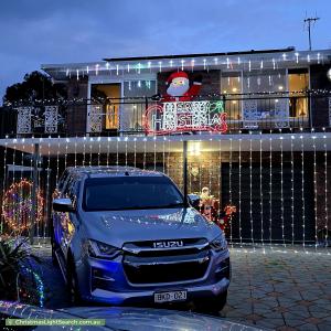 Christmas Light display at  Purdon Street, Old Beach