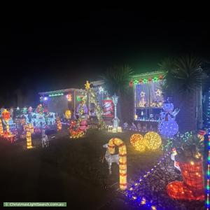 Christmas Light display at 35 Clarafield Crescent, Tarneit
