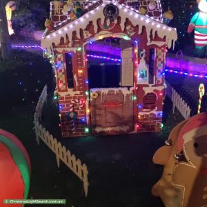 Christmas Light display at 42 Kippilaw Loop, Carramar