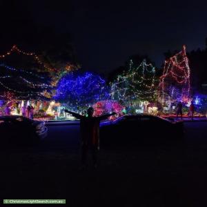 Christmas Light display at 79 Nari Drive, Sheidow Park