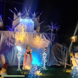 Christmas Light display at 9 Windridge Way, Kyneton