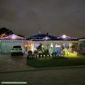 Christmas Light display at 3 Baleine Court, Sorrento