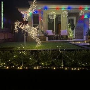 Christmas Light display at 32 Thorogood Drive, Cooranbong