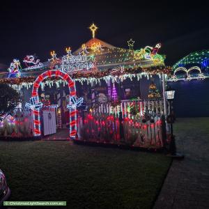 Christmas Light display at 7 Benarkin Close, Waterford