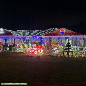 Christmas Light display at 29 Sunflower Crescent, Upper Caboolture
