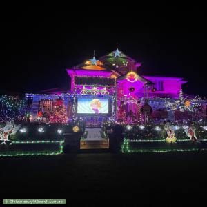 Christmas Light display at  Farmhouse Avenue, Pitt Town
