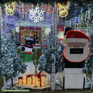 Christmas Light display at 33 Yorn Circuit, Beeliar