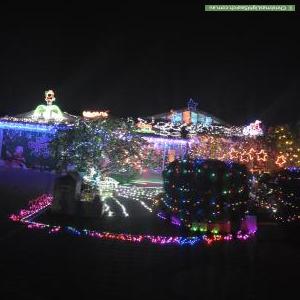 Christmas Light display at 21 Arbroath Circle, Kinross