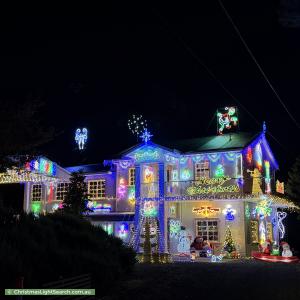 Christmas Light display at 89 Onkaparinga Road, Bridgewater