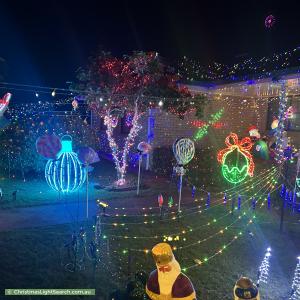 Christmas Light display at 65 Fitzpatrick Street, Wilsonton