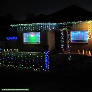 Christmas Light display at 13 Gill Street, Rosewater