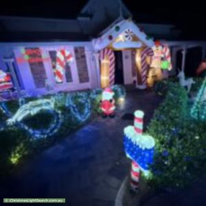 Christmas Light display at 65 Second Avenue, Saint Peters