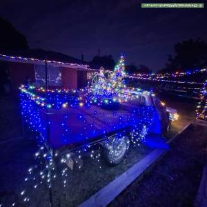 Christmas Light display at 303 Adelaide Road, Murray Bridge