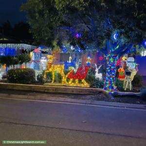Christmas Light display at  Nautilus Square, Seaford Rise