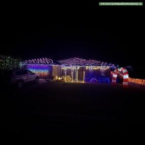 Christmas Light display at 8 Alexander Street, Yarrawonga