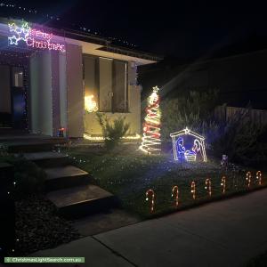 Christmas Light display at 4 Largo Circuit, Junction Village