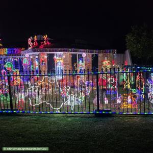 Christmas Light display at  Calilly Way, Baldivis