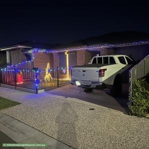 Christmas Light display at 19 Agius Court, Largs North