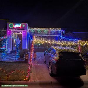 Christmas Light display at 42 Loveday Street, Oran Park