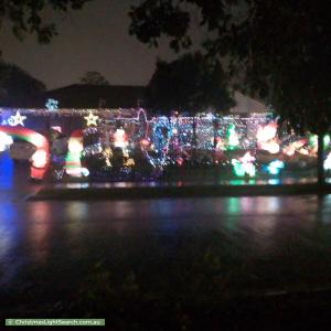 Christmas Light display at 4 May Close, Redbank