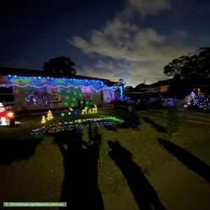 Christmas Light display at 83 Sampson Road, Elizabeth Grove
