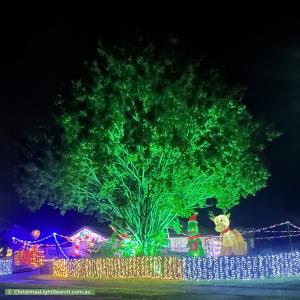 Christmas Light display at 1 Explorer Street, Raceview