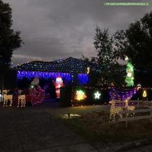 Christmas Light display at 14 Ellen Road, Narre Warren South