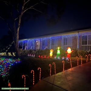 Christmas Light display at 49 Maltby Circuit, Wanniassa