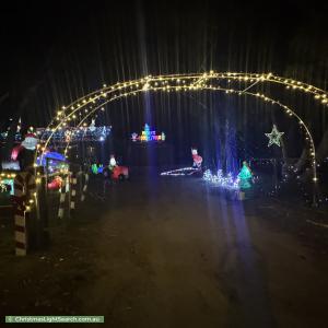 Christmas Light display at  Mayfield Road, Cranbourne East