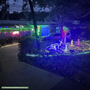 Christmas Light display at 71 Hawthorndene Drive, Glenalta