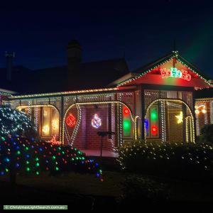 Christmas Light display at 17 Chisholm Place, Wyndham Vale