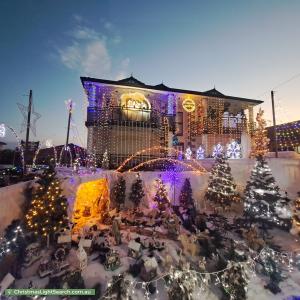 Christmas Light display at  Earl Street, Merrylands
