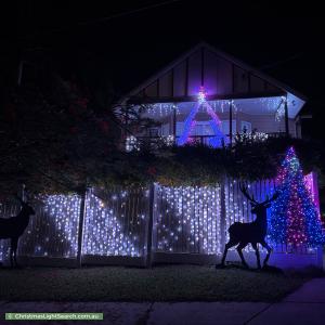 Christmas Light display at 8 Gilrey Street, Toowong