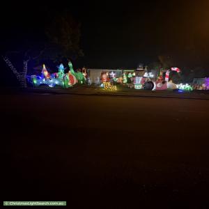 Christmas Light display at 167 Kluver Street, Bald Hills