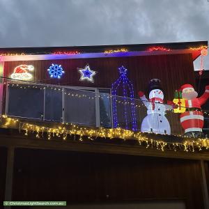 Christmas Light display at 42 Dickinson Grove, Mount Martha