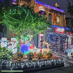 Christmas Light display at 62 Tanderum Drive, Coburg