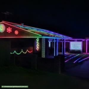 Christmas Light display at 4 Hambidge Street, Thevenard