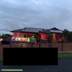 Christmas Light display at 8 Lincoln Street, Warragul