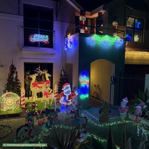 Christmas Light display at 43 Eastbourne Crescent, Nollamara