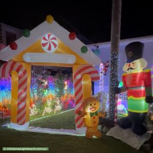 Christmas Light display at 85 Robert Street, Labrador