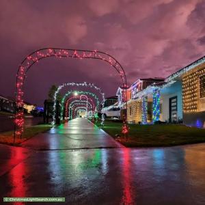 Christmas Light display at  Stubbs Road, Albion Park