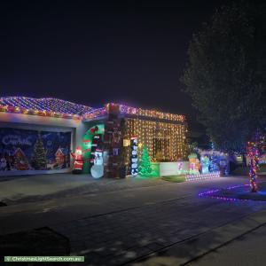 Christmas Light display at 6 Giza Way, Baldivis